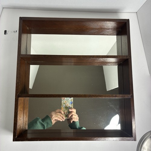Tiered mirrored wooden - tiered,
