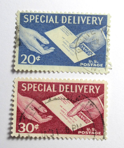 Postage stamps scott e20 - us,