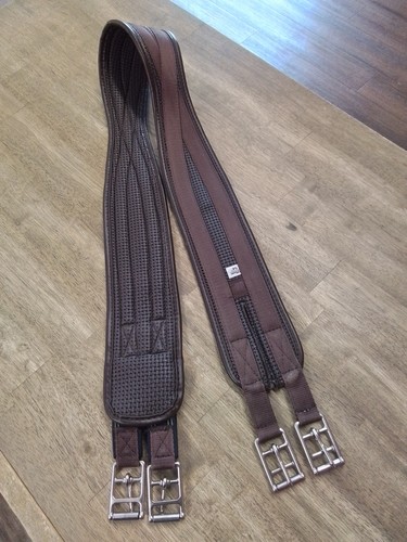 Brown unbranded anatomic girth - anatomic,