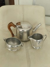 Picquot Ware milk jug and sugar bowl NOT teapot!
