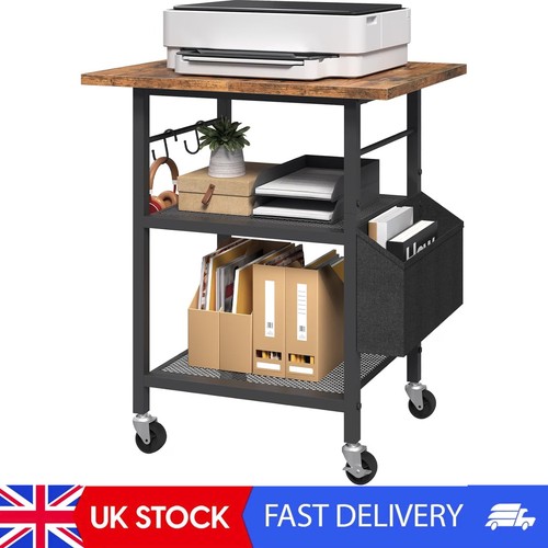 Tier printer stand rolling - 3-tier, stand,