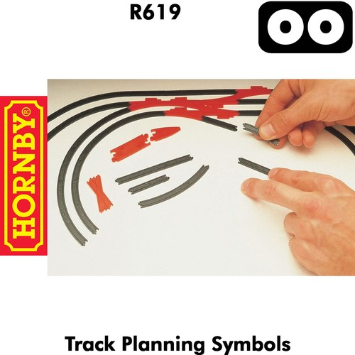 Track planning symbols plan - track,