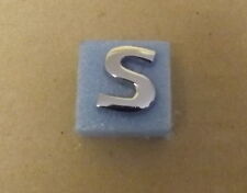 CHROME MINI COOPER 'S' BADGE