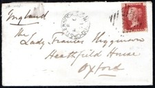 QV PENNY RED PLATE NUMBERS ON COVER Mixed Condition, Pick where you like.