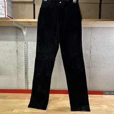 RARE Patricia Wolf Black Suede