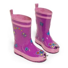 Kids Wellies Boots Girls Pink