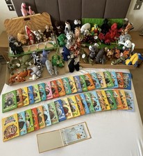 Deagostini “My Animal Kingdom” - Fully Completed - Soft Cuddly Toys and Books