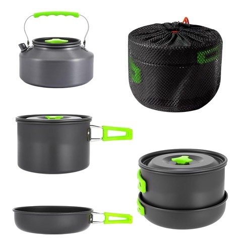 Aigear camping cookware set - camping,