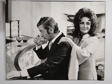 Elizabeth Taylor Michael Caine Zee & Co Film Still Bar Scene c1972 Press Photo