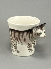 Tabby Cat Hand Painted Coffee