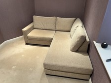 FINAL  REDUCTION 2/3 seat Sofa Workshop corner sofa with chaise in "Oatmeal"