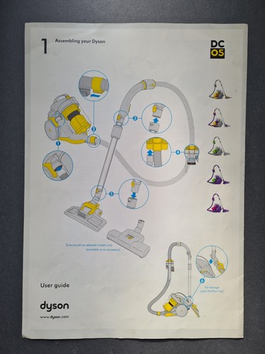 Dyson dc05 user manual guide - dyson,