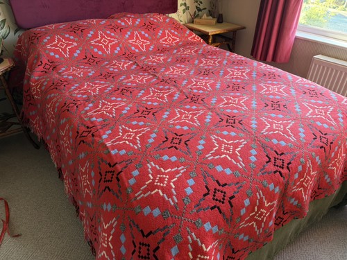 Vintage welsh tapestry blanket - welsh,