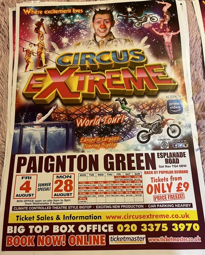 Circus extreme poster - circus,