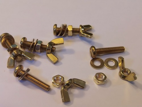 M4x20 brass pan head bolts - m4x20,