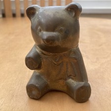 Vintage Brass Teddy Bear