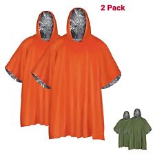 2PCS Waterproof Rain Poncho |