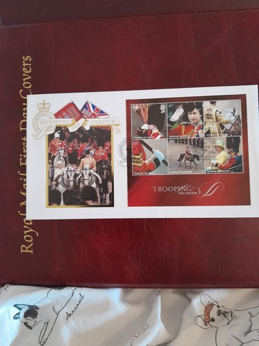 2005 buckingham fdc trooping - 2005,