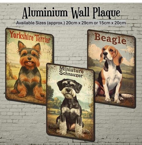 Aluminium metal sign vintage - aluminium,