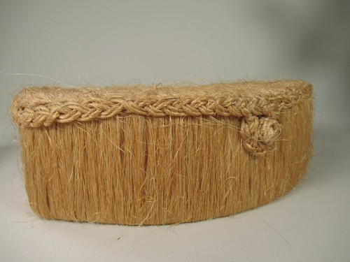Vintage straw basket sewing - vintage,