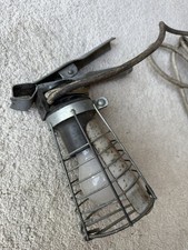 Vintage Briticent Gripper Hand Lamp - Car Work shop Inspection light