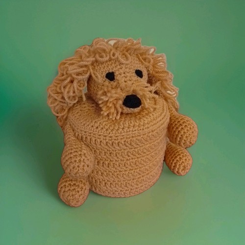 Novelty cockapoo dog toilet - dog,