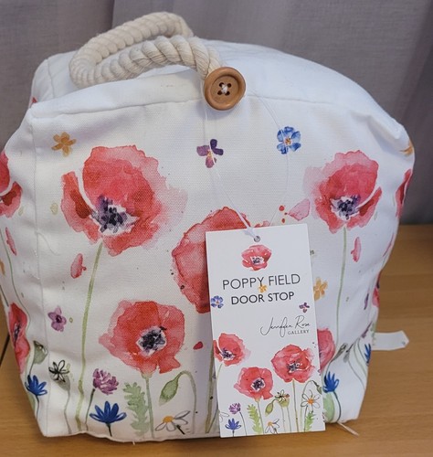 Poppy flower doorstop - flower,