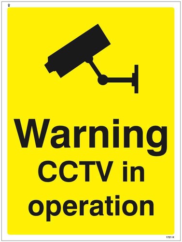 11721k warning cctv - 11721k, in