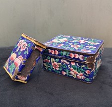 Antique Canton Enamel Peaches