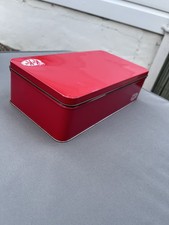 Vintage Red Kit Kat Metal Tin