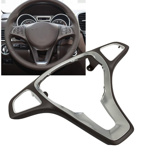 Mocha chrome steering wheel - mocha,
