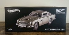James Bond 007 Aston Martin DB5 Hotwheels Elite 1/18 Goldfinger Thunderball