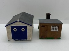 Hornby skaledale wooden garage - wooden,