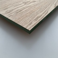 Oak, Walnut, Teak. Veneered