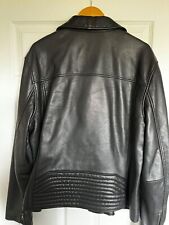 Banana Republic Lamb Skin Men's Leather Biker Jacket XL