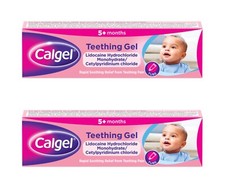 2 x CALGEL Teething Gel (10g)  **only £7.98/unit** NP