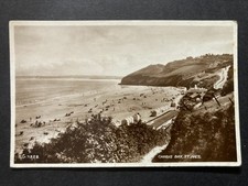Carbis Bay St Ives Cornwall Real Photo Vintage Postcard J17