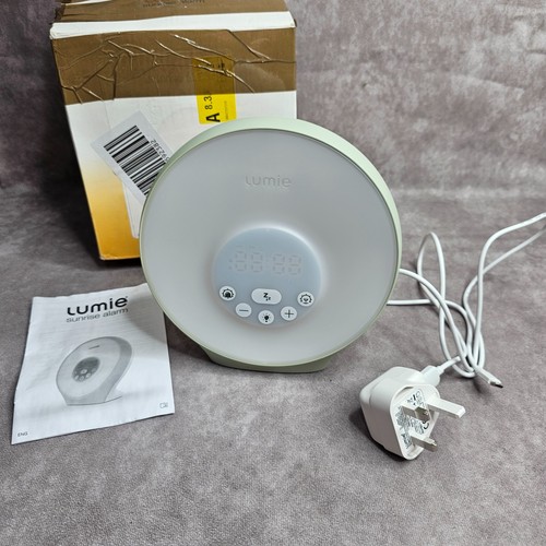 Lumie sunrise alarm clock wake - sunrise,