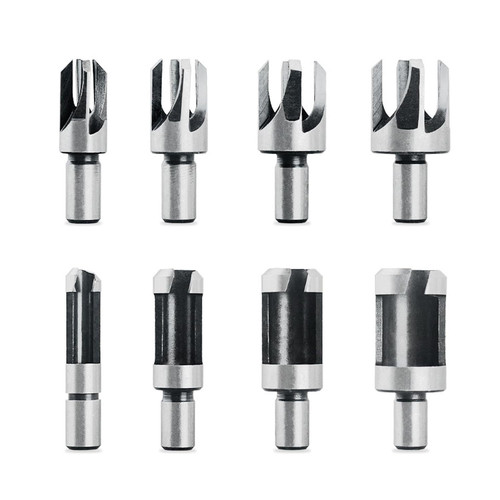 8pcs wood plug cutter set - 8pcs,