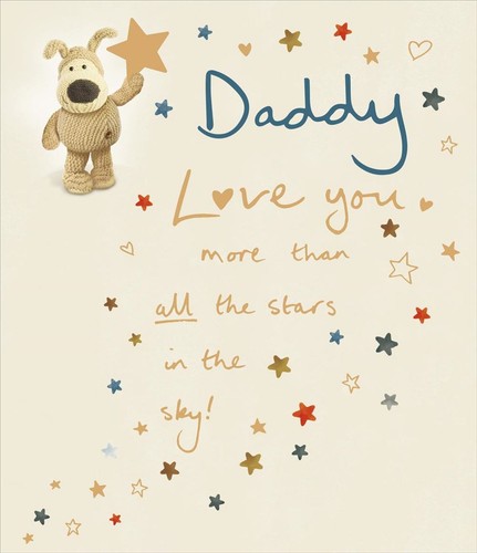 Boofle holding star daddy - boofle,