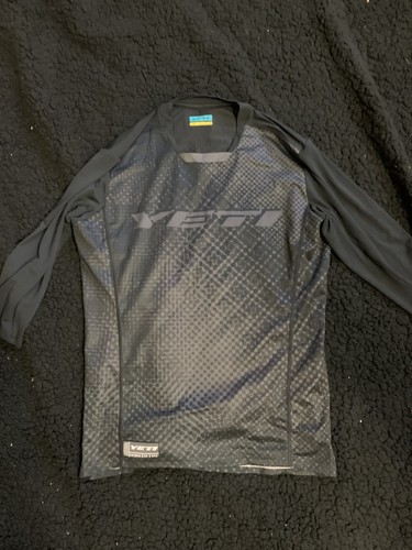 Yeti jersey black large - jersey,