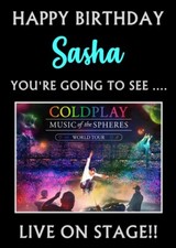YOU'RE GOING TO SEE COLDPLAY -
