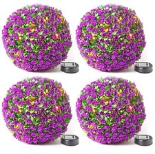 4 x 28cm Purple Rose Flower