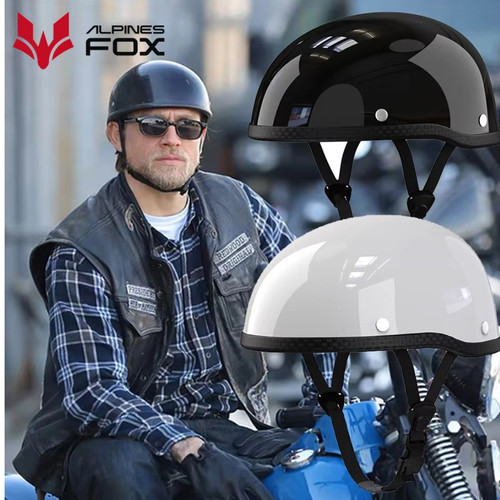 Motorcycle half helmet - motorcycle, summer