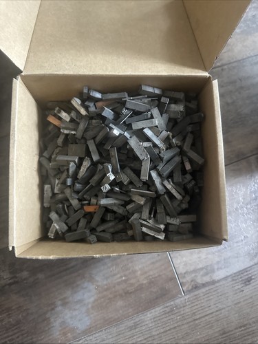 Vintage metal type - type, lead