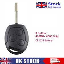 3 Button 433Mhz Remote Key Fob