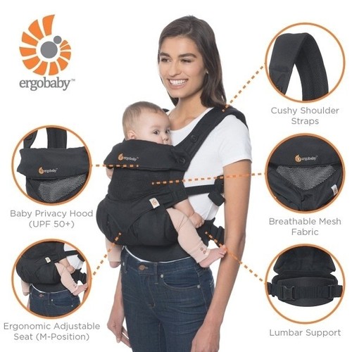 Ergobaby 360 all - all, positions