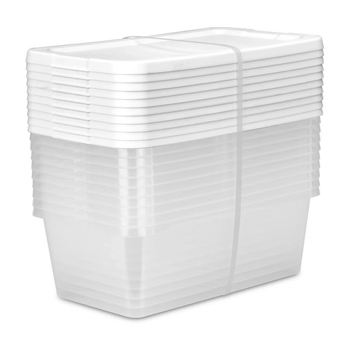 Sterilite clear storage - sterilite, 6