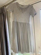 Grey Party Dress NEXT 9 Years