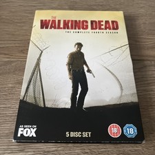 The Walking Dead: The Complete Fourth Season 4  DVD Andrew Lincoln cert 18